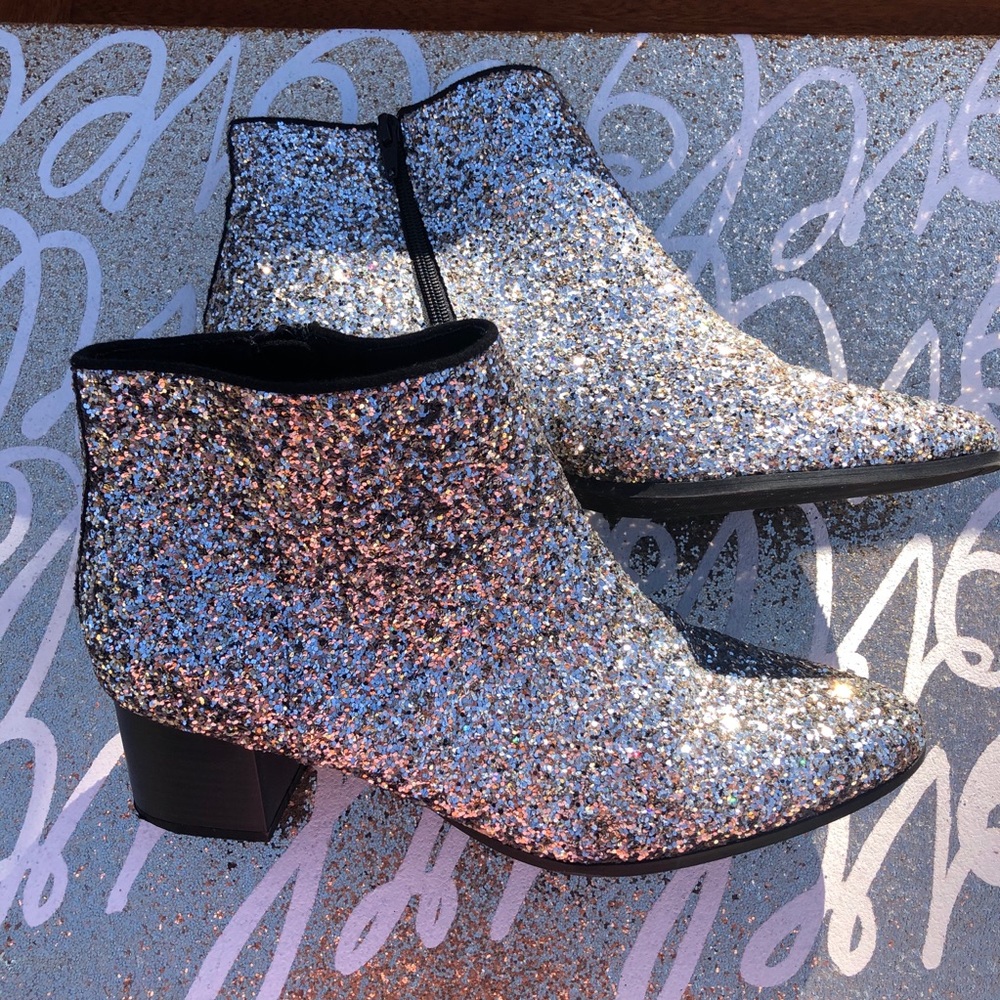Old Navy Glitter Booties